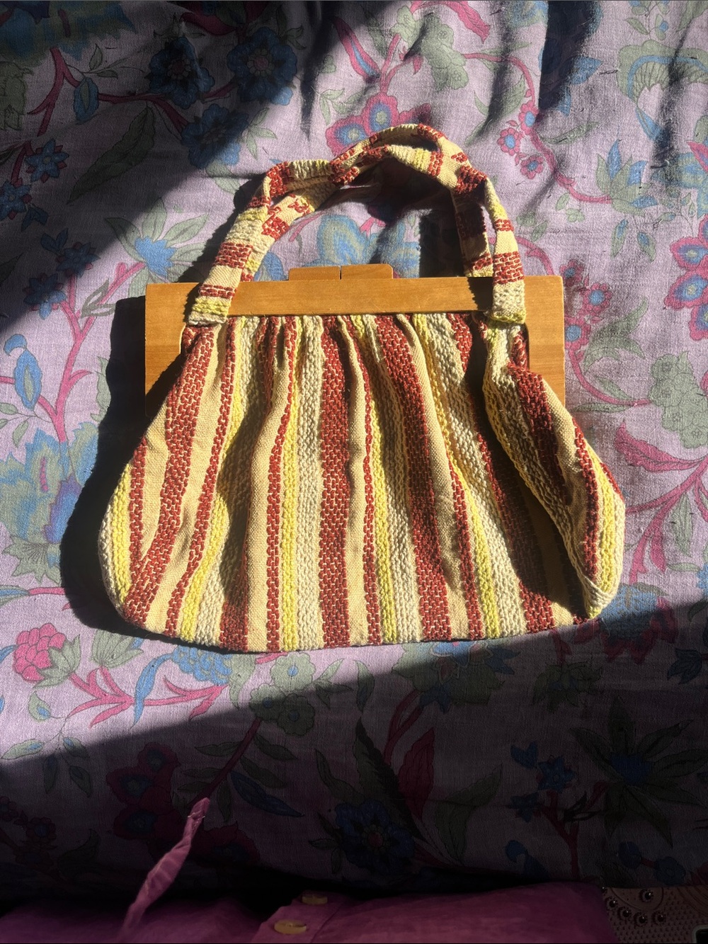 Handmade vintage bag in perfect condition!